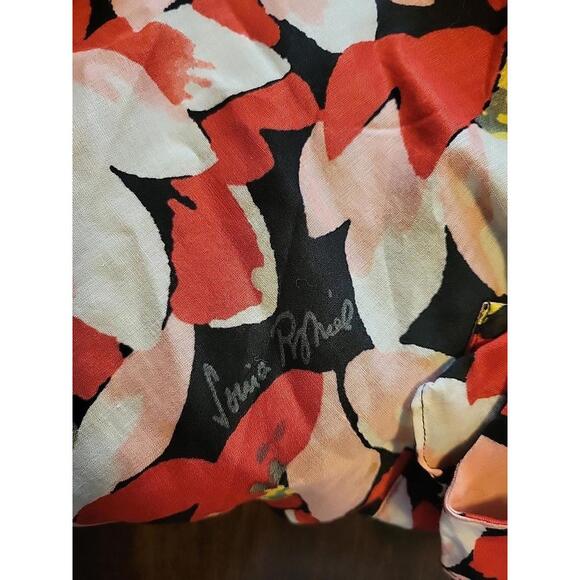 SONIA RYKIEL Floral Sleeveless Dress with pockets size T 42 France - Picture 8 of 9